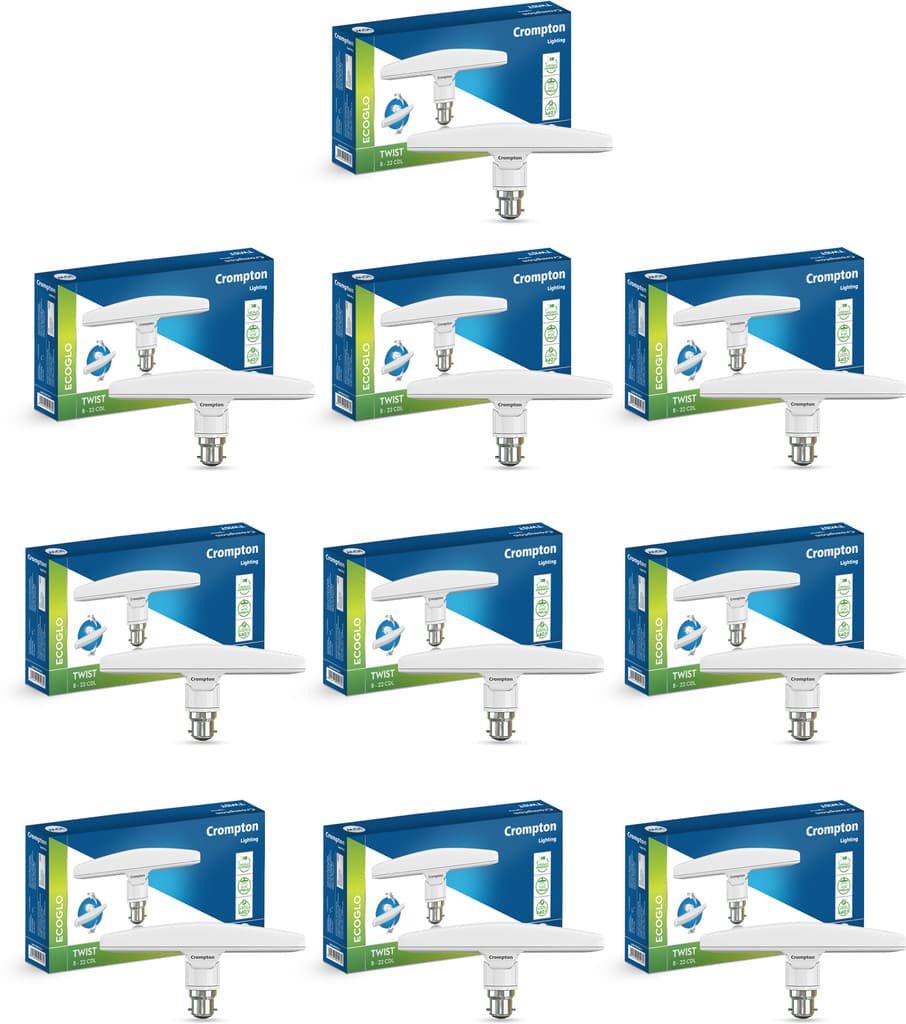 Crompton 10 W Basic T-Bulb B22 LED Bulb