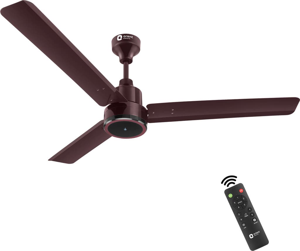 Orient Electric Ujala Prime BLDC with Remote BEE Star Rated Free Installation with 3 Year Warranty BLDC Motor with Remote 1200 mm Ceiling Fan