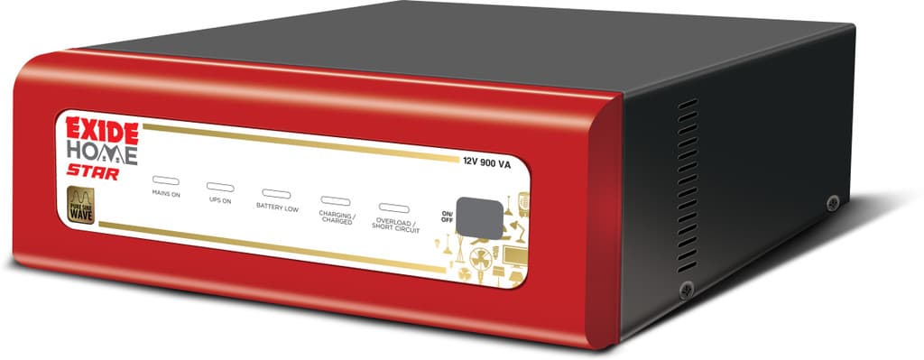 EXIDE 900 VA Star12V900 with 42 Months Warranty Pure Sine Wave Inverter