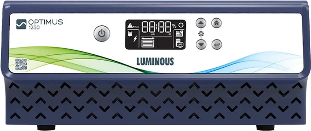 LUMINOUS 1100 VA 1250+/12V Pure Sine Wave Inverter