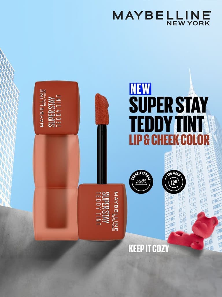 MAYBELLINE NEW YORK Superstay Teddy Lip n Cheek Keep It Cozy