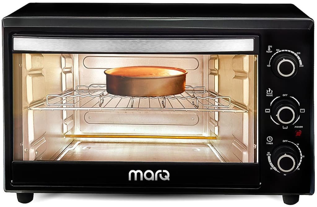 MarQ by Flipkart 33-Litre with 4 Skewers and Inbuilt light Oven Toaster Grill (OTG)