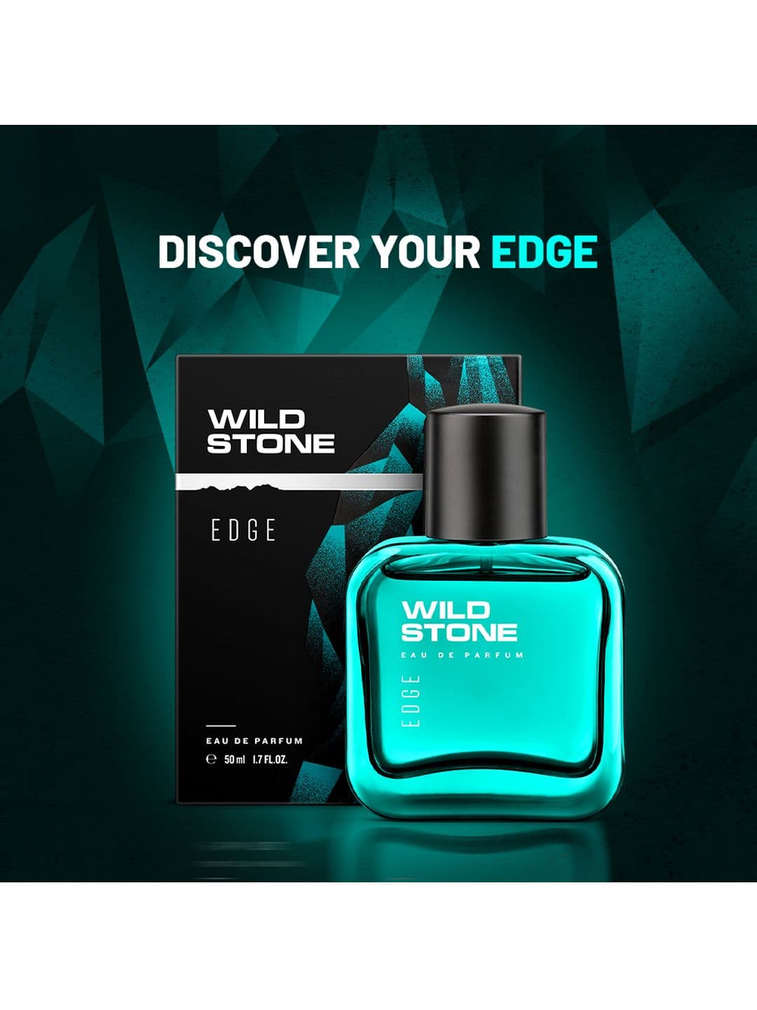 Wild stone Edge Eau de Parfum for Men - 50 ml