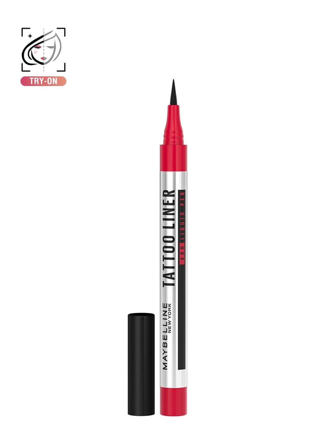 Maybelline New York Tattoo 48H Long Lasting Smudge Proof Pen EyeLiner 1g - Black