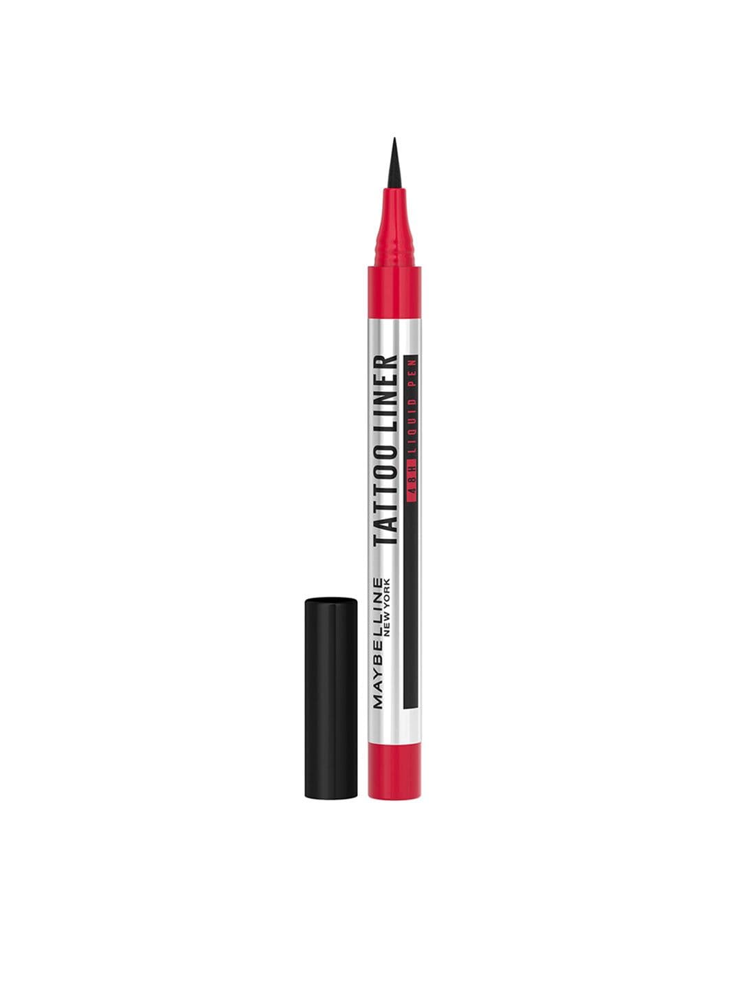 Maybelline New York Tattoo 48H Long Lasting Smudge Proof Pen EyeLiner 1g - Black