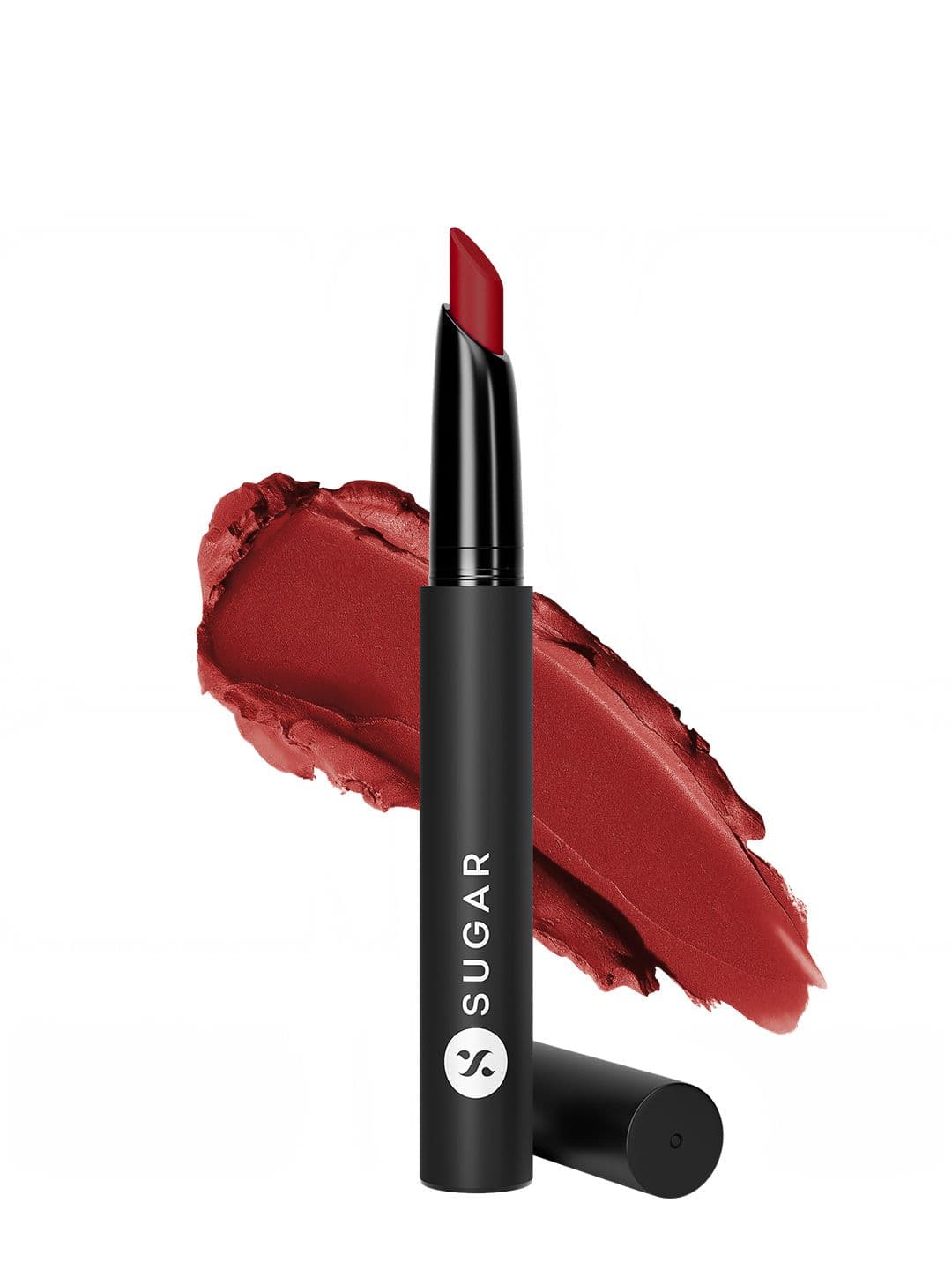 SUGAR Matte Attack Transfer Proof Lipstick with Avocado Oil 2 g - Maroon Vibe 04
