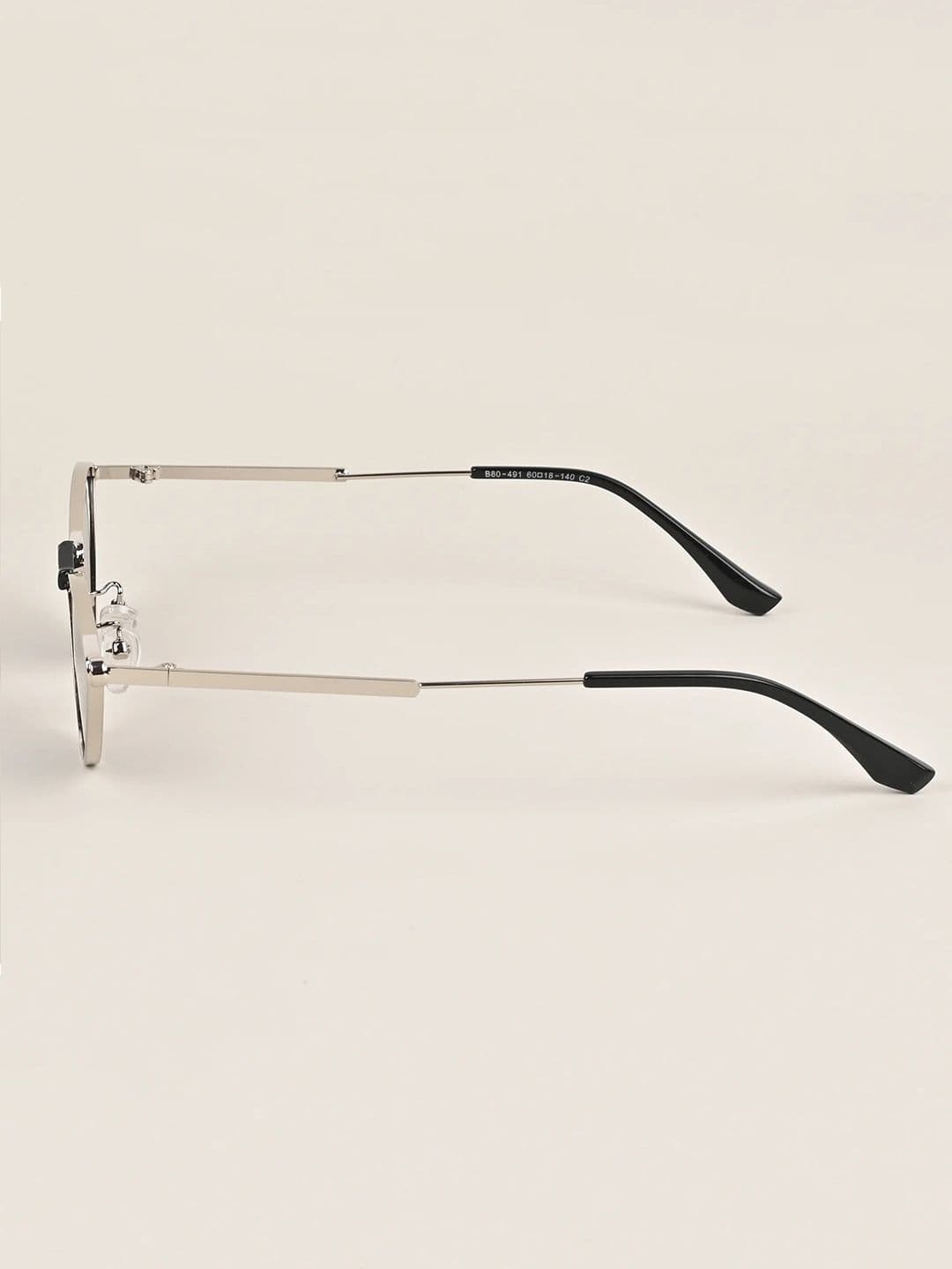 Voyage Unisex Black Cateye Sunglasses B80491MG3439