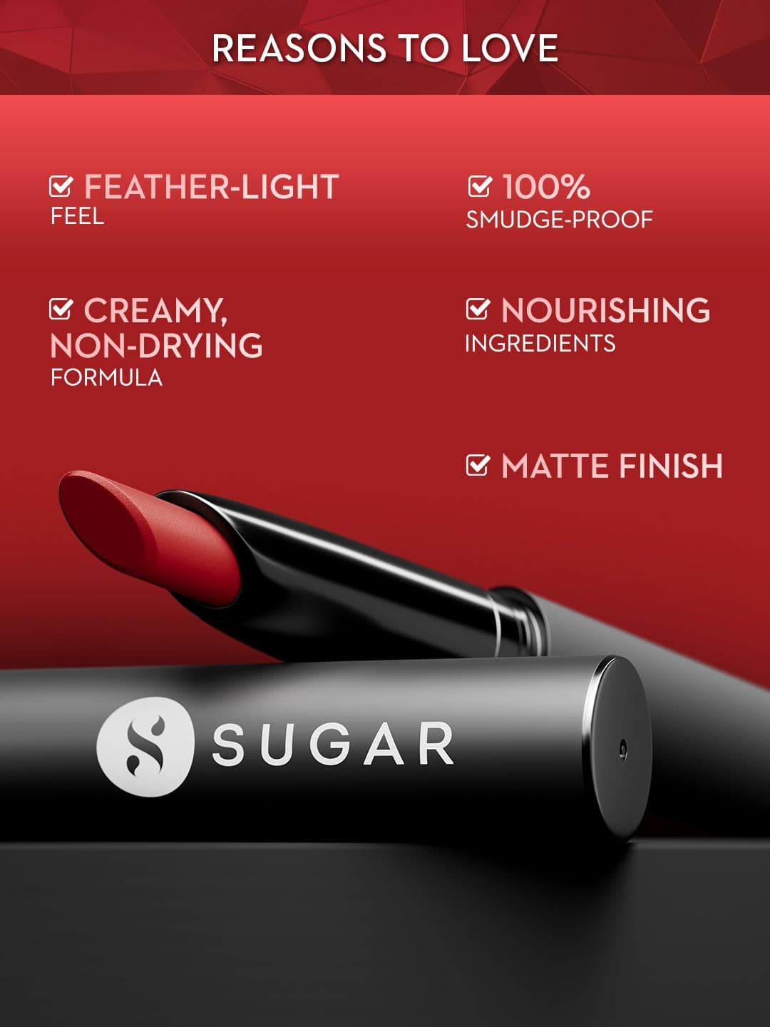 SUGAR Matte Attack Transferproof Lipstick - 14 Caffeine Bandit