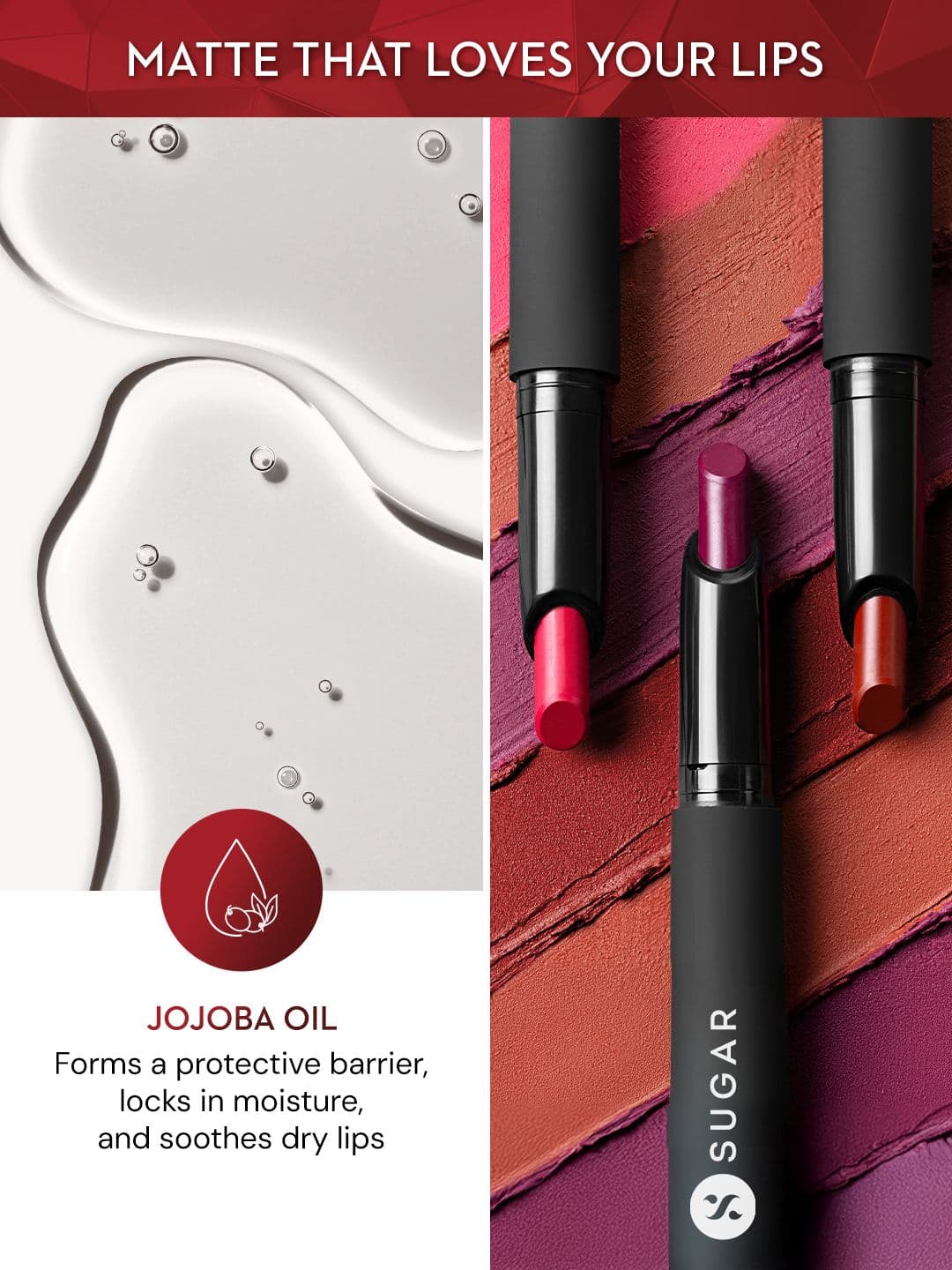 SUGAR Matte Attack Transferproof Lipstick - 14 Caffeine Bandit