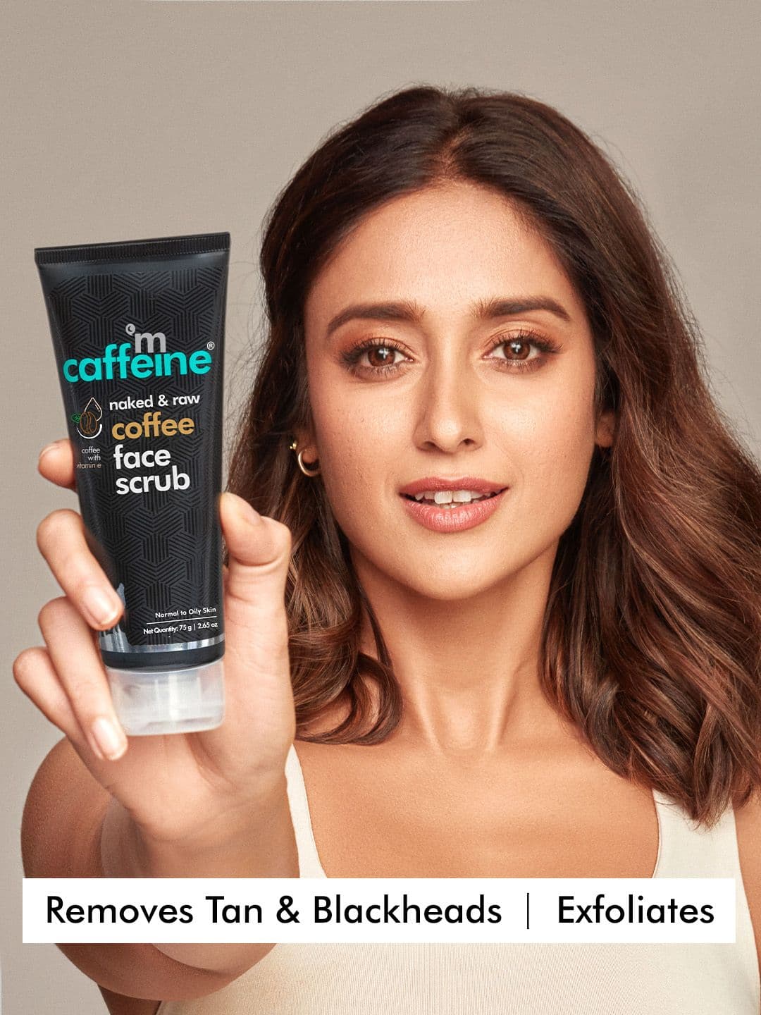 MCaffeine Coffee Exfoliating Face Scrub for Fresh & Glowing Skin-Removes Tan & Blackheads
