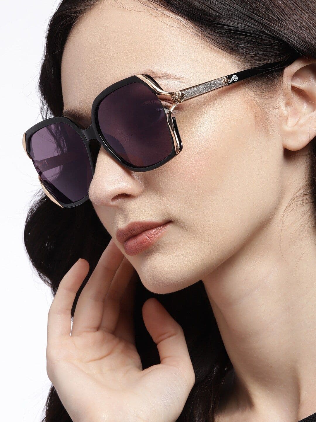 Carlton London Women UV Protected Lens Oversized Sunglasses