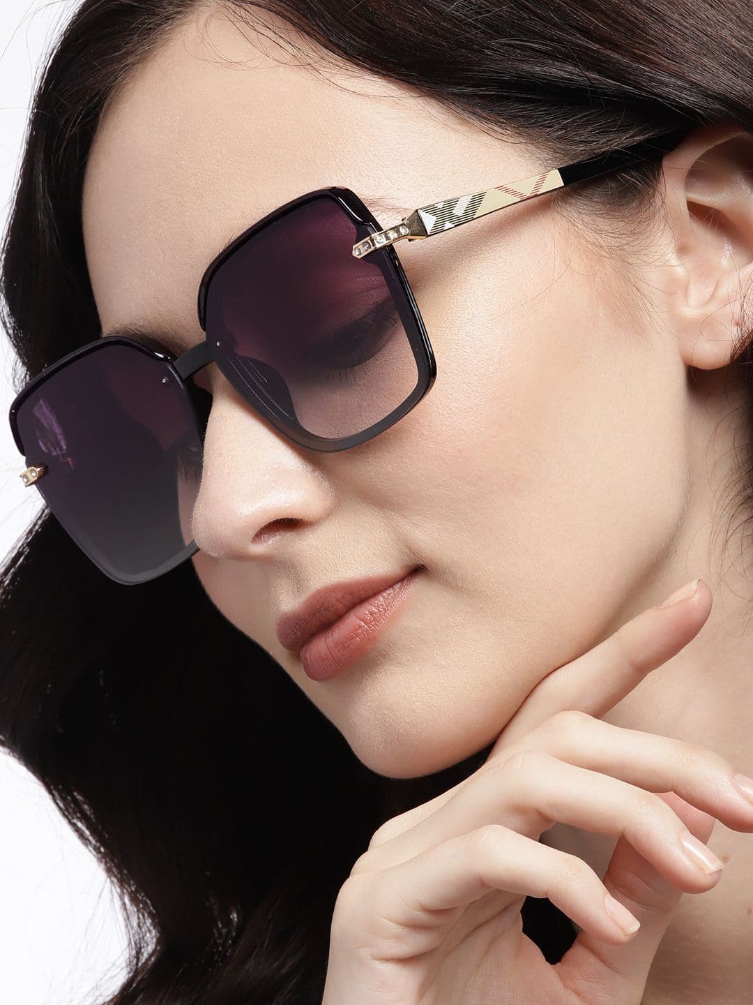 Carlton London Women UV Protected Lens Oversized Sunglasses