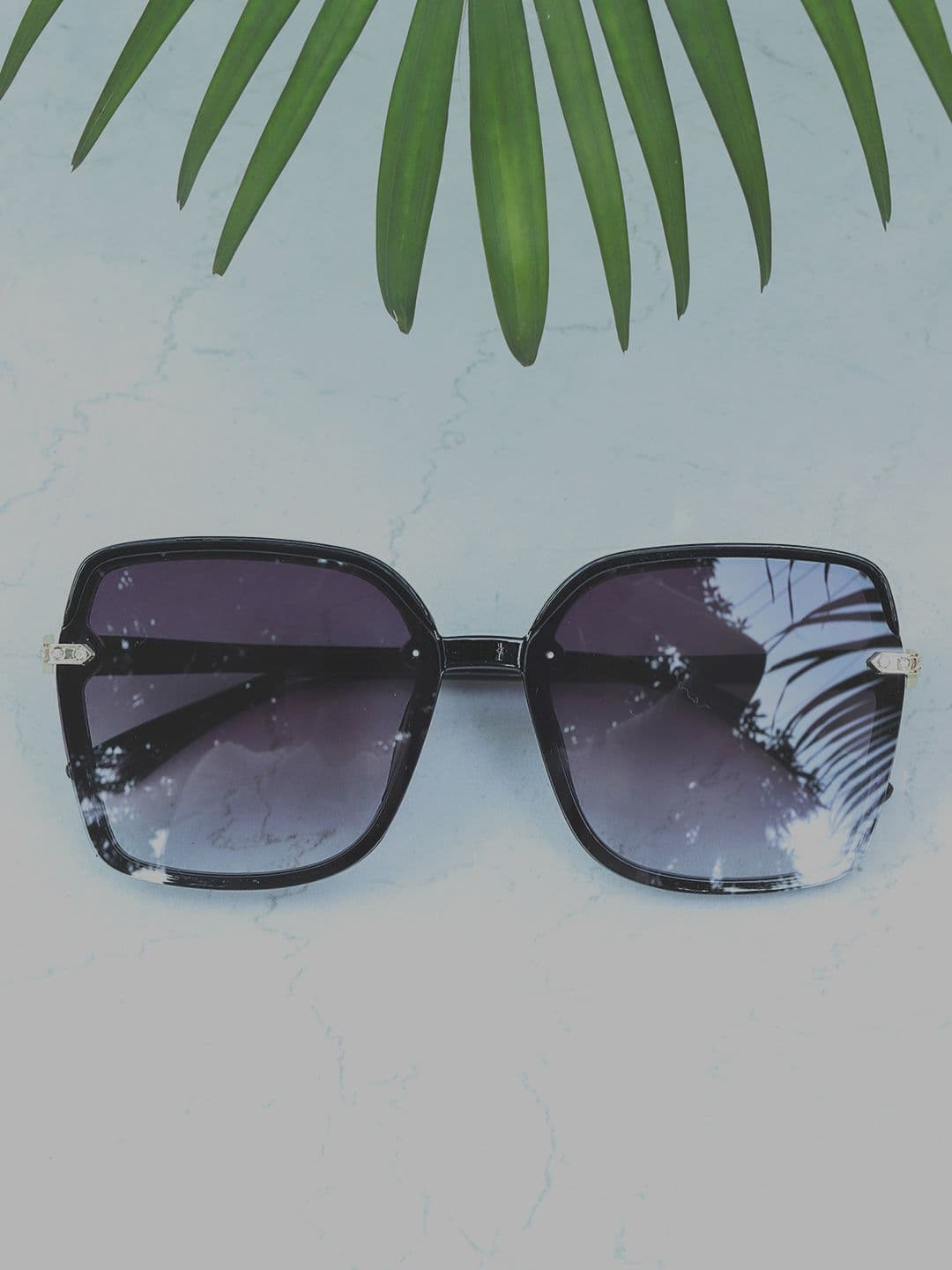 Carlton London Women UV Protected Lens Oversized Sunglasses