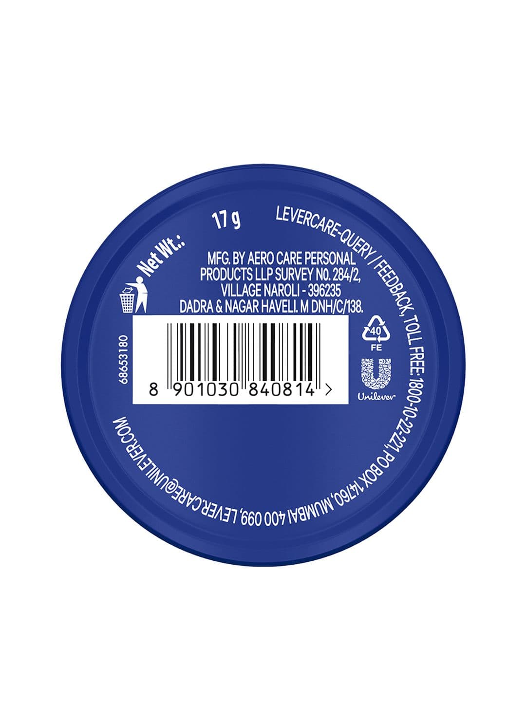 Vaseline Lip Therapy Glossy Shine Original Care Lip Balm - 17 g