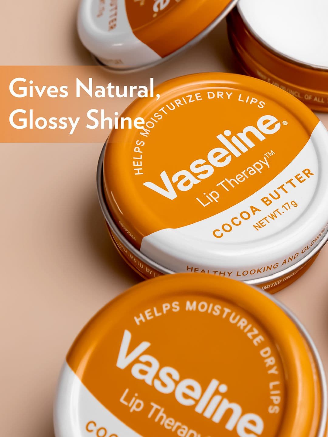 Vaseline Lip Therapy Cocoa Butter Lip Tin 17g