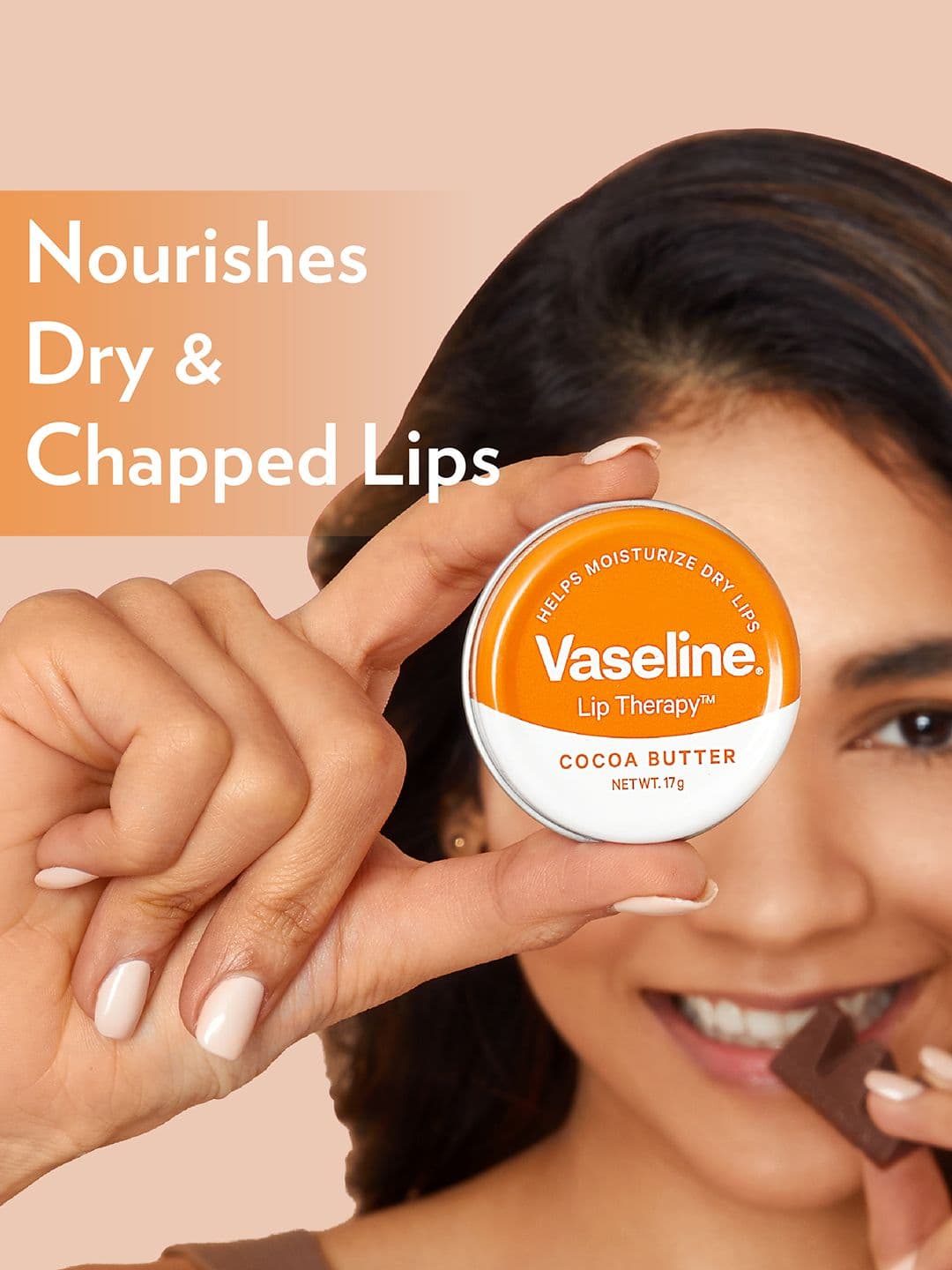 Vaseline Lip Therapy Cocoa Butter Lip Tin 17g