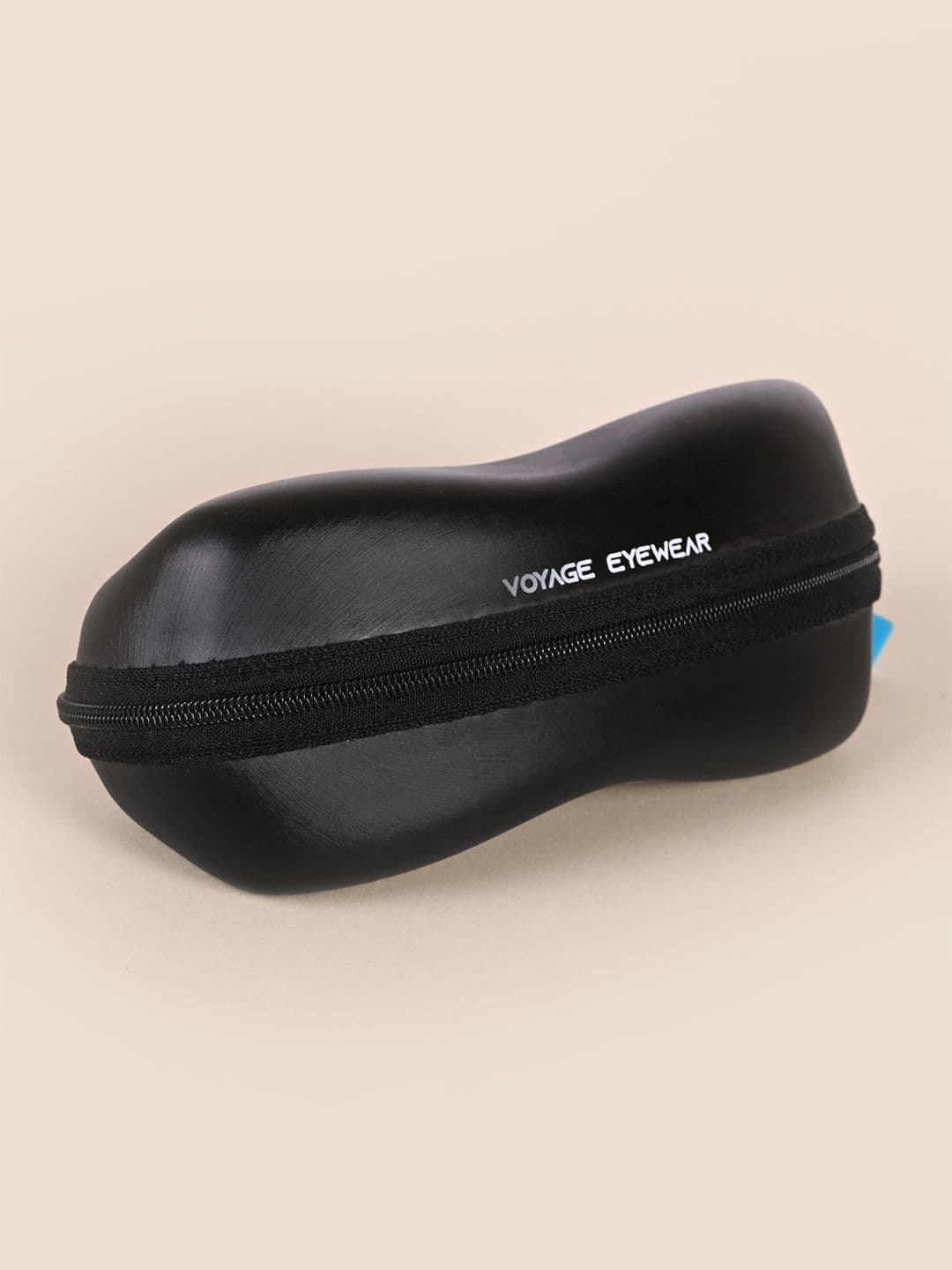 Voyage Unisex Black Lens & Silver-Toned Oval Sunglasses with UV Protected Lens