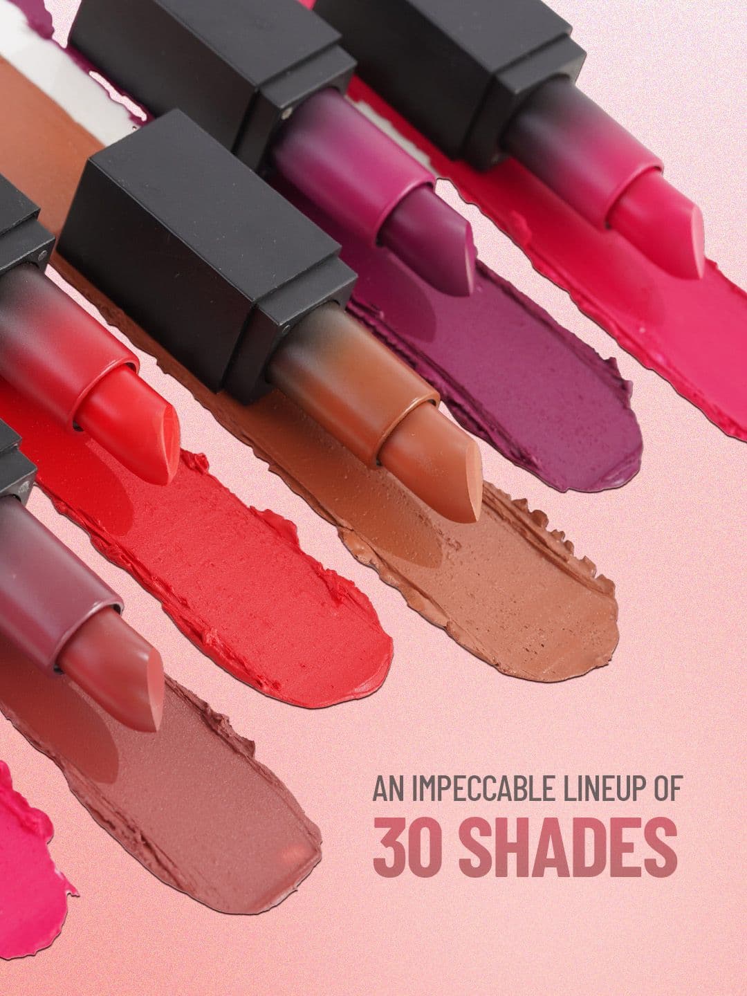 SWISS BEAUTY HD Matte Lipstick - 19 Dark Brown