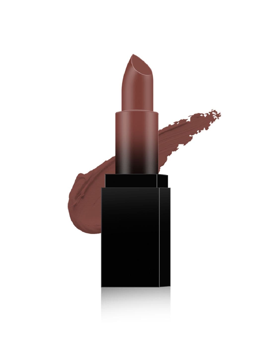 SWISS BEAUTY HD Matte Lipstick - 19 Dark Brown