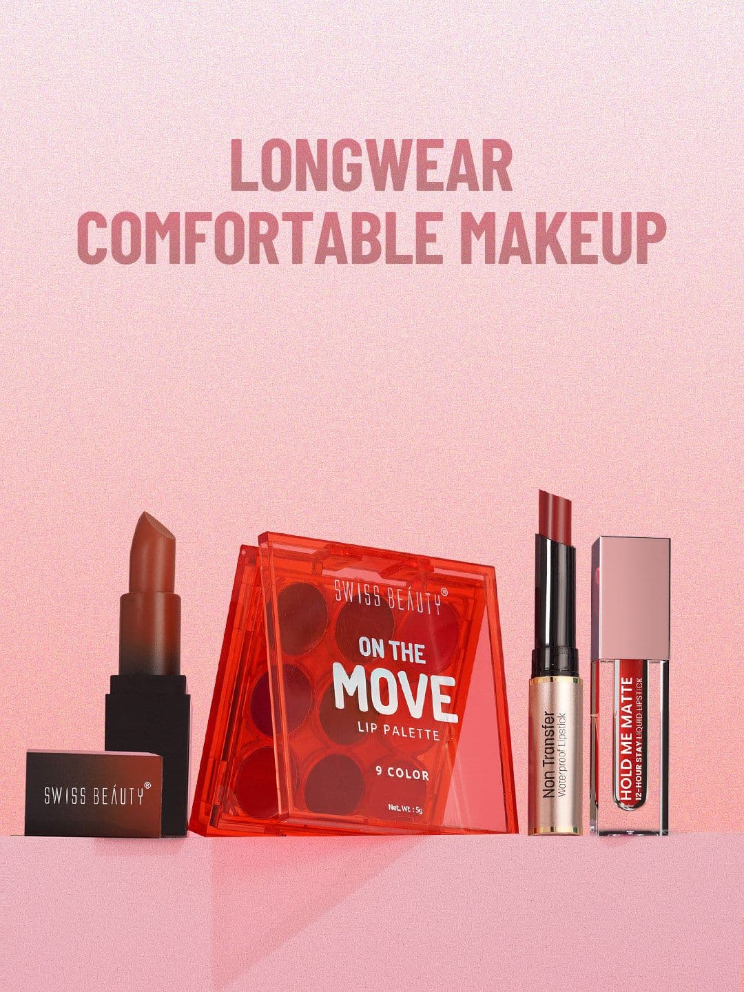 SWISS BEAUTY HD Matte Lipstick - Brandy Harrington 22