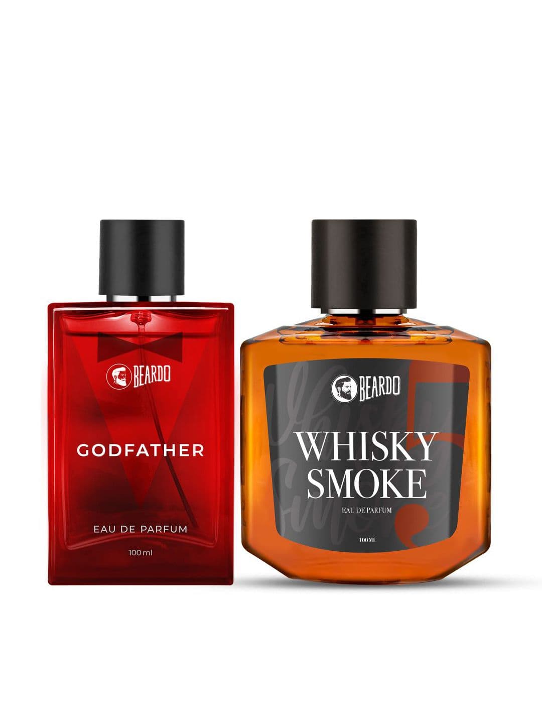 Beardo Set of God Father & Whisky Smoke Eau De Parfum 100 ml Each