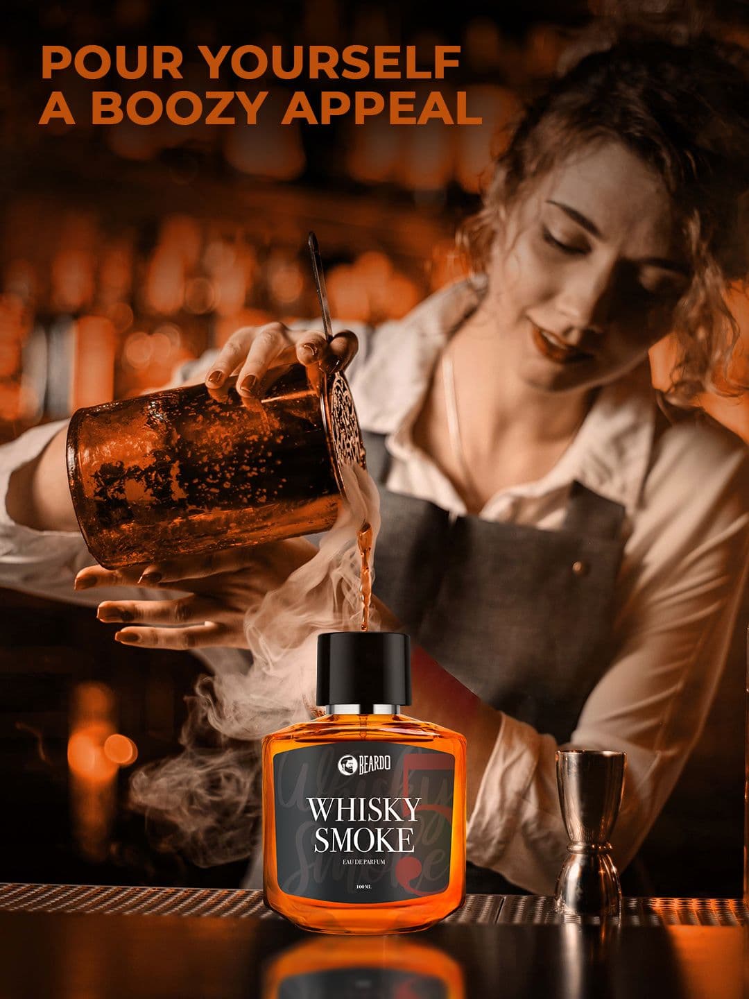 Beardo Set of God Father & Whisky Smoke Eau De Parfum 100 ml Each