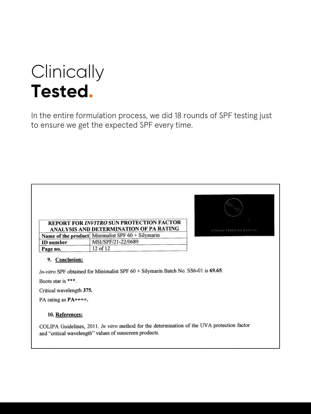 Minimalist Antioxidant Silymarin SPF 60 PA++++ Susncreen 50 g