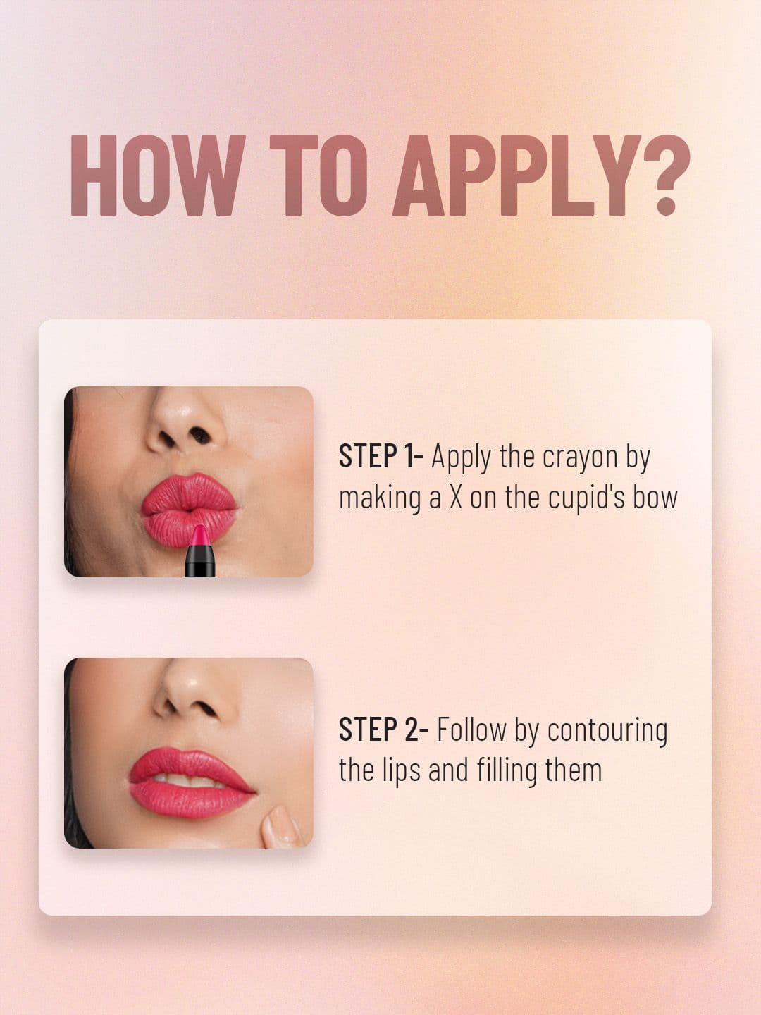 SWISS BEAUTY Non Transfer Matte Crayon Lipstick - Brownie Point
