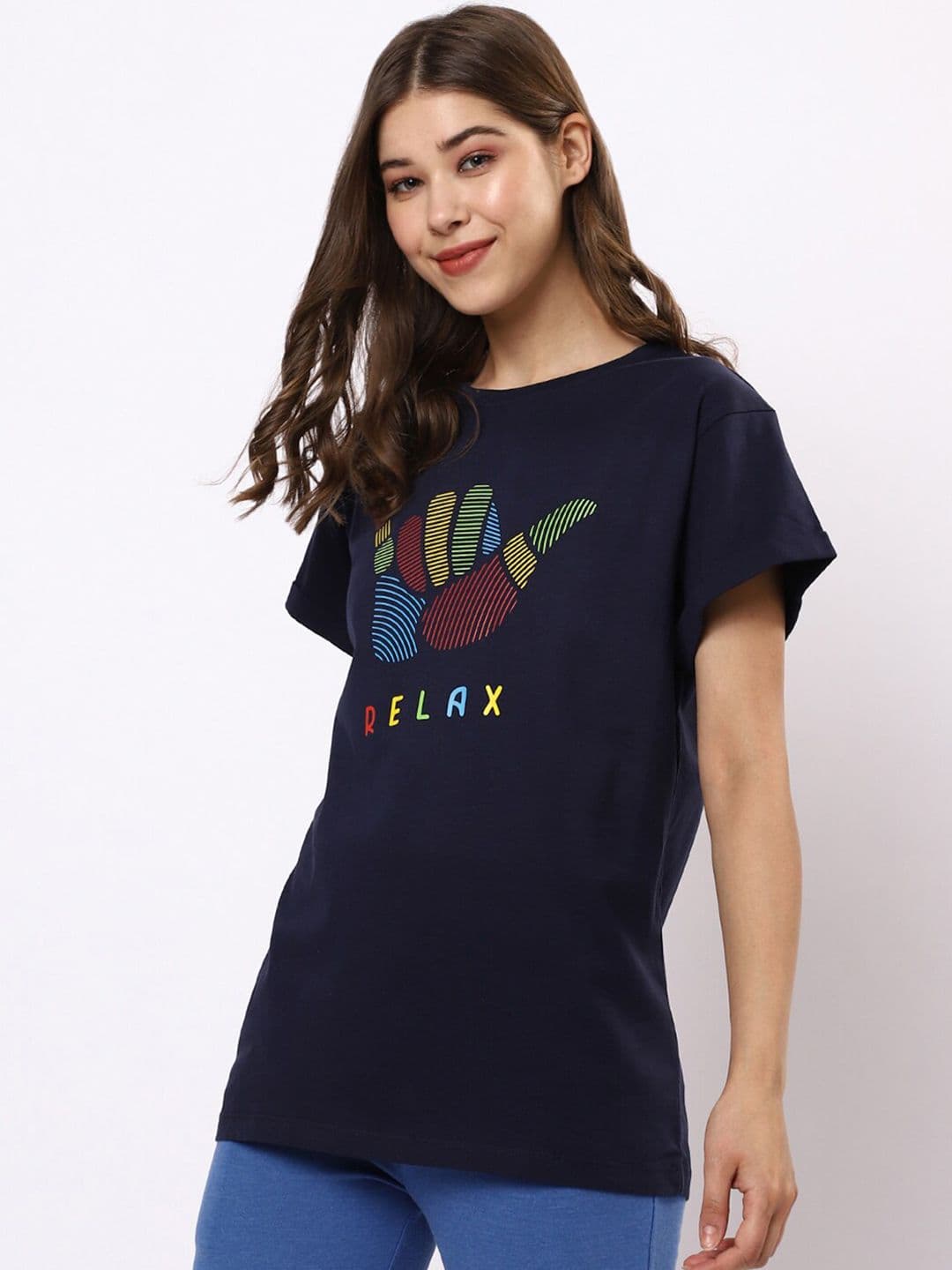 Bewakoof Hang Loose Relax Boyfriend T-shirt