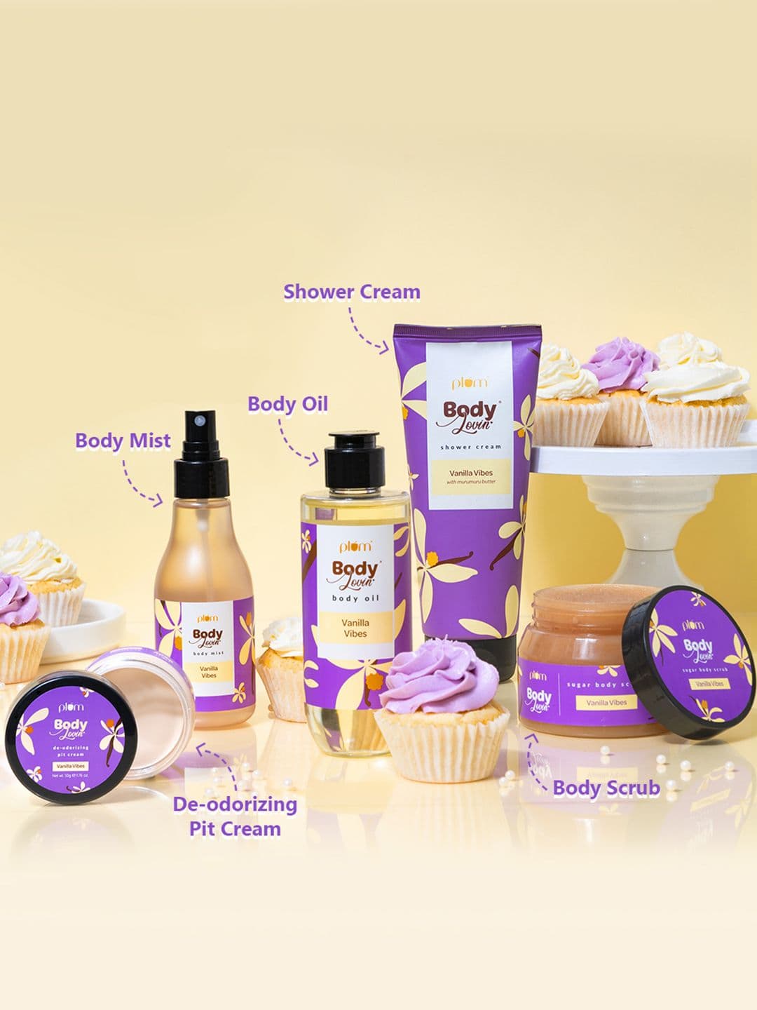 Plum BodyLovin' Vanillla Vibes Body Oil - Oil Formula & Intense Moisture - 100 ml