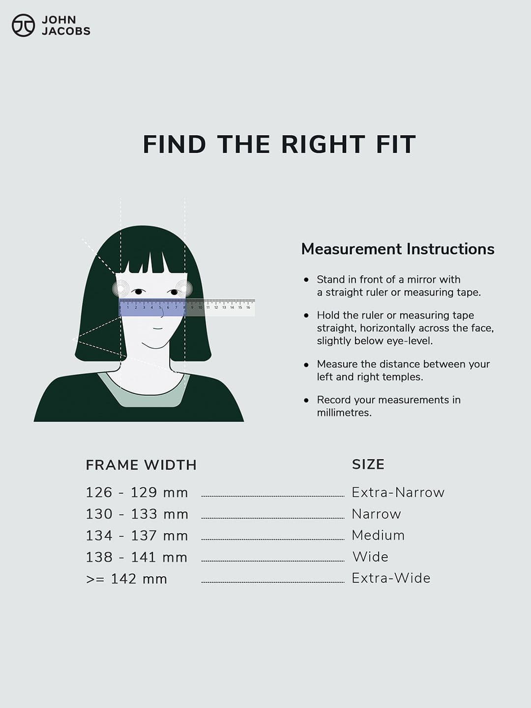 John Jacobs Unisex Grey Lens & Black Square Sunglasses with UV Protected Lens