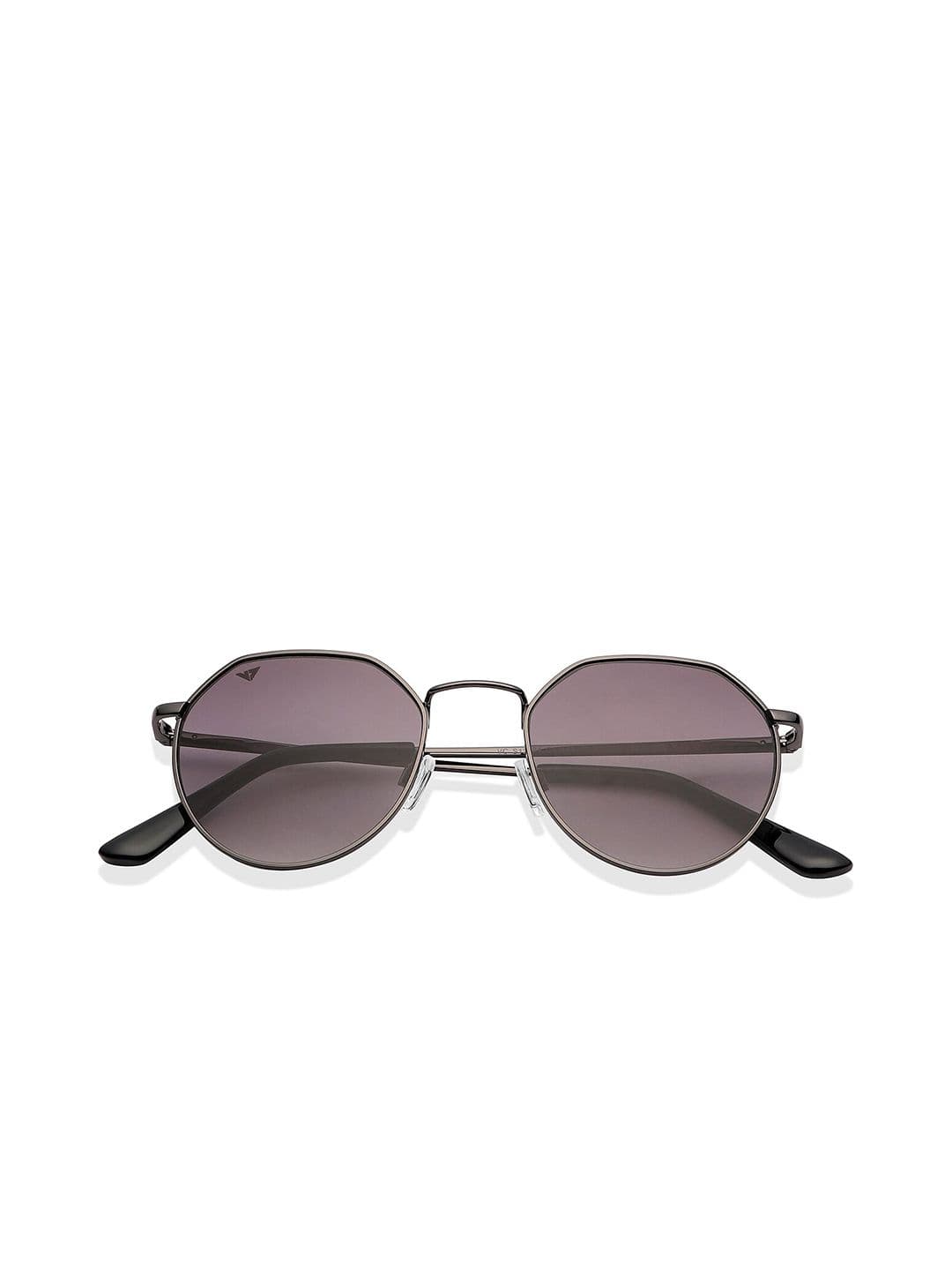 Vincent Chase by Lenskart Unisex Grey Lens & Gunmetal-Toned Other Sunglasses with UV Protected Lens