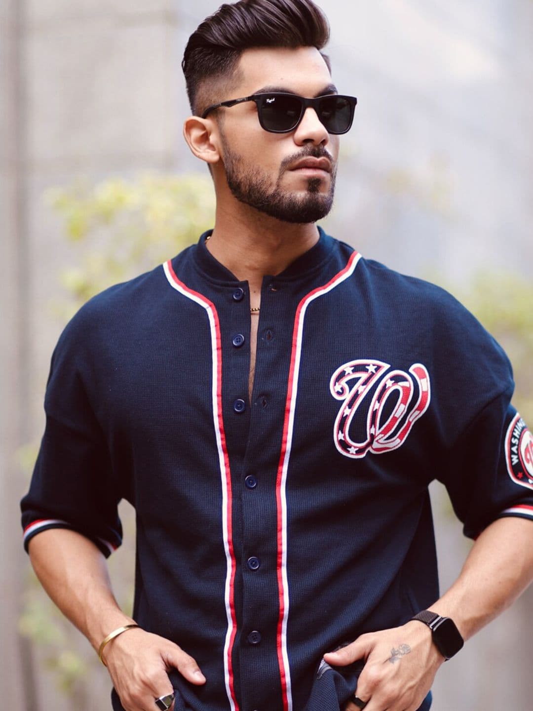 RESIST EYEWEAR UNISEX Black UV Protected Wayfarer Sunglasses