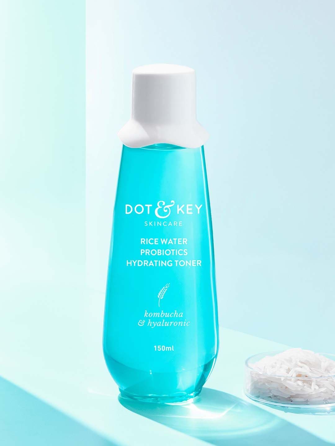DOT & KEY Rice Water Hydrating Toner with Hyaluronic for Oily & Sensitive Skin - 150 ml