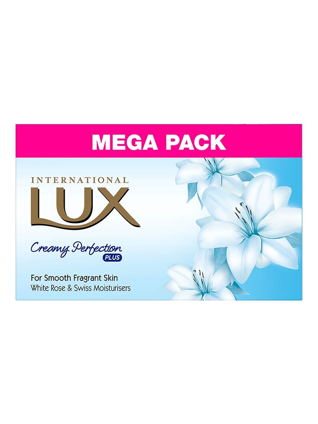 LUX Set Of 4 International Creamy Perfection Plus Moisturizer Bathing Soap - 500g