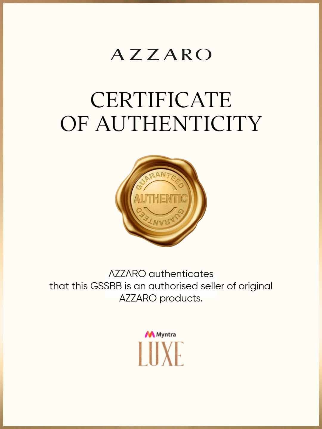 Azzaro Men Chrome Eau de Toilette - 100ml