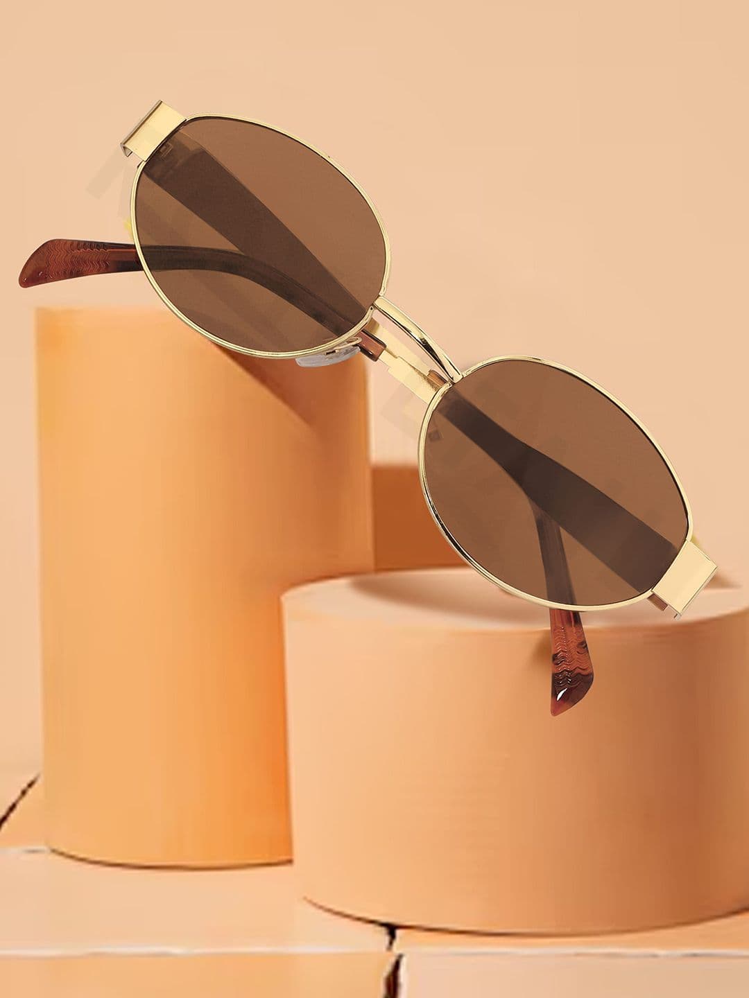 ROYALTAIL Unisex Oval Sunglasses with UV Protected Lens