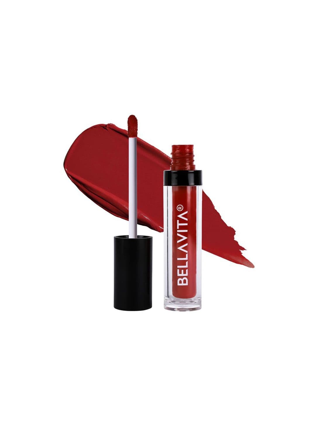 Bella Vita Organic Kiss-Proof Ultra Matte 18hr Stay Liquid Lipstick 4.5ml - Scarlet Red 10