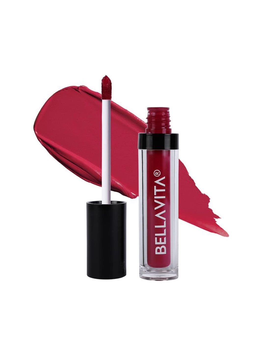 Bella Vita Organic Kiss-Proof Ultra Matte Finish Liquid Lipstick-4.5ml- Pink Pout-8