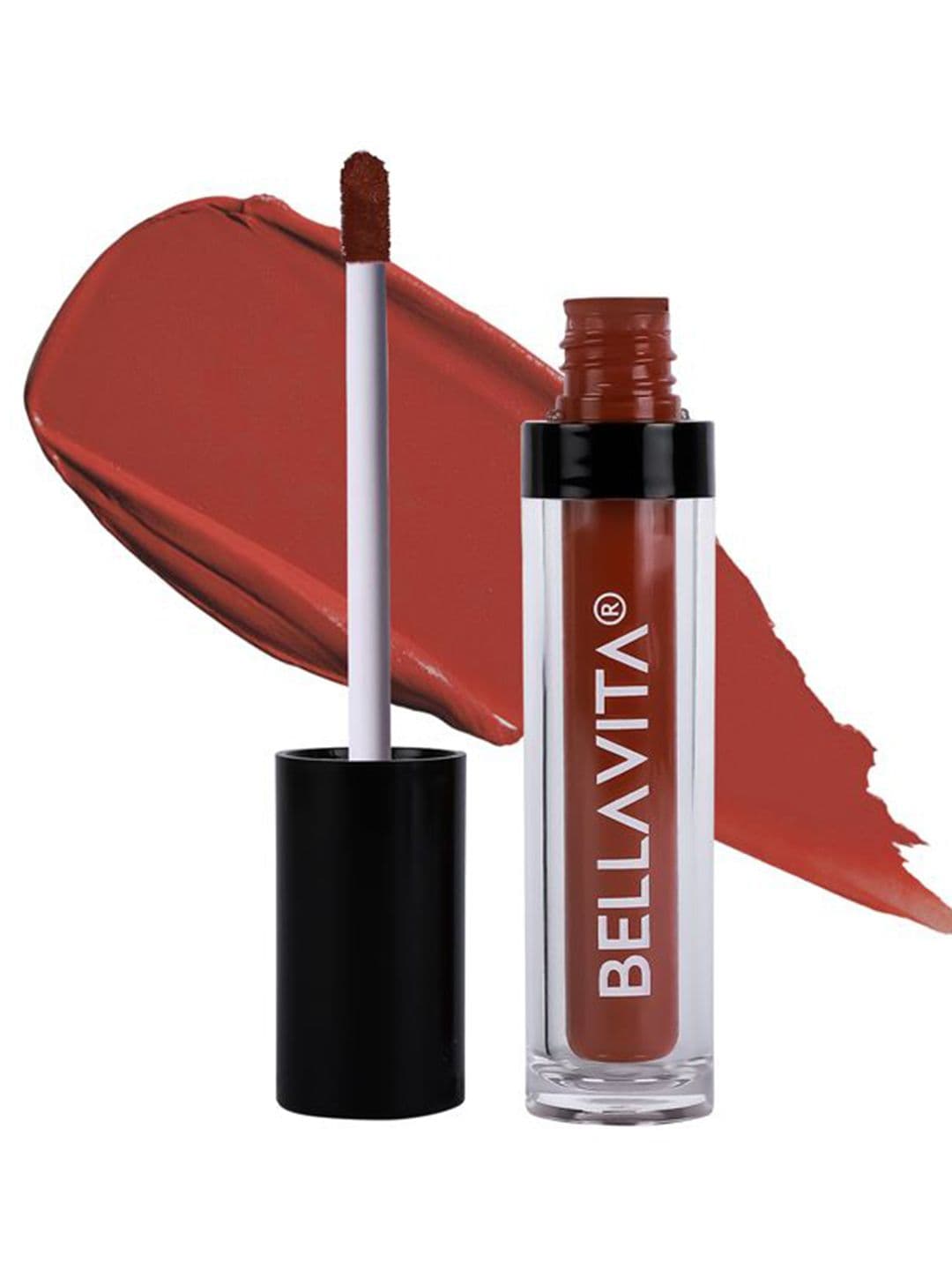 Bella Vita Organic Kiss-Proof Ultra Matte Finish Liquid Lipstick-4.5ml-Dreamy Nude-3