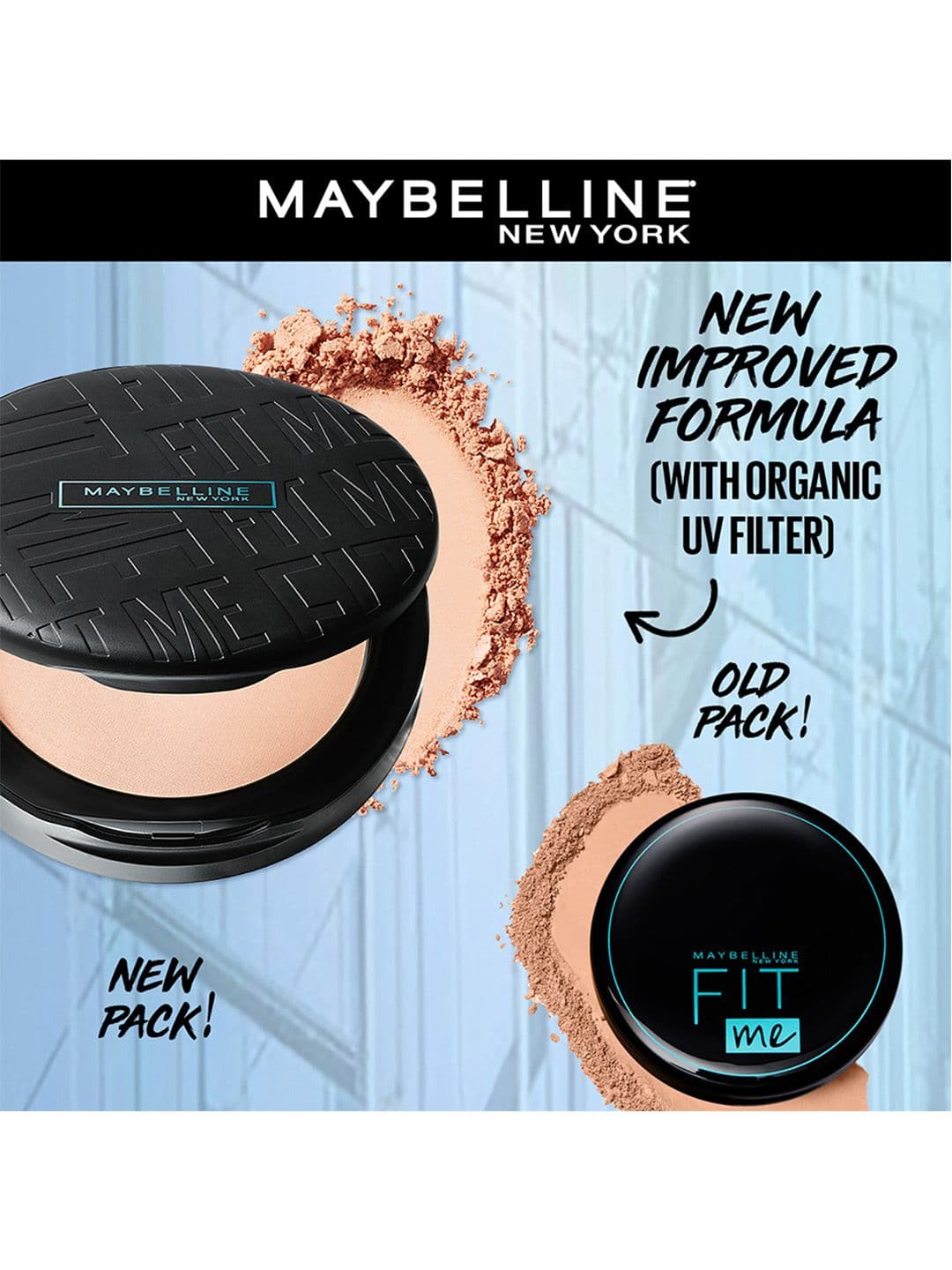 Maybelline New York Fit Me Matte + Poreless SPF 32 Compact Powder 6g - Natural Beige 220