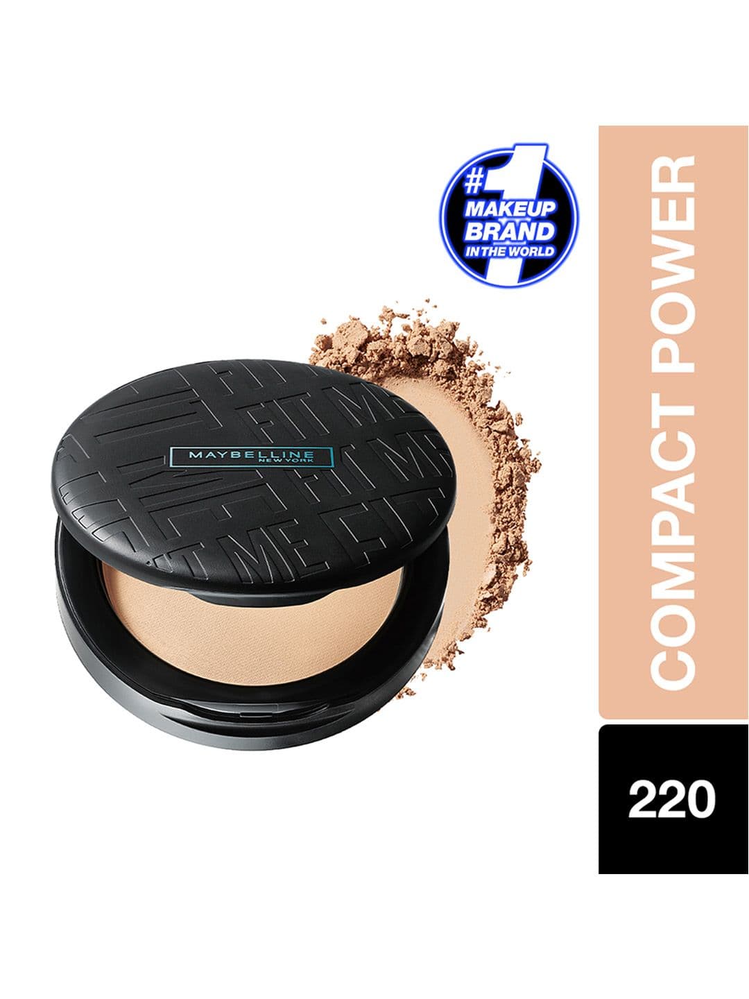 Maybelline New York Fit Me Matte + Poreless SPF 32 Compact Powder 6g - Natural Beige 220
