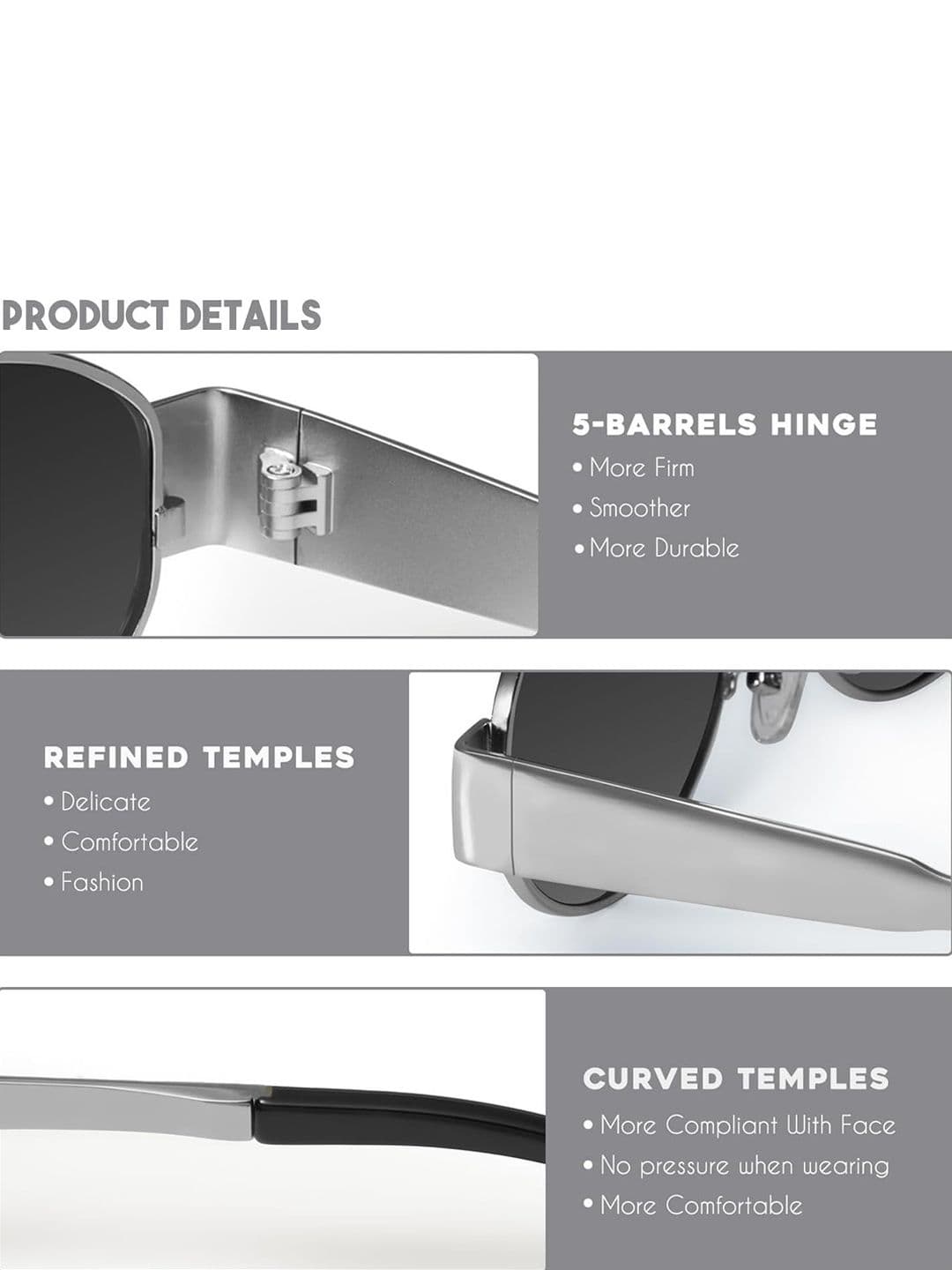 DressBerry Women UV Protected Lens Oval Sunglasses