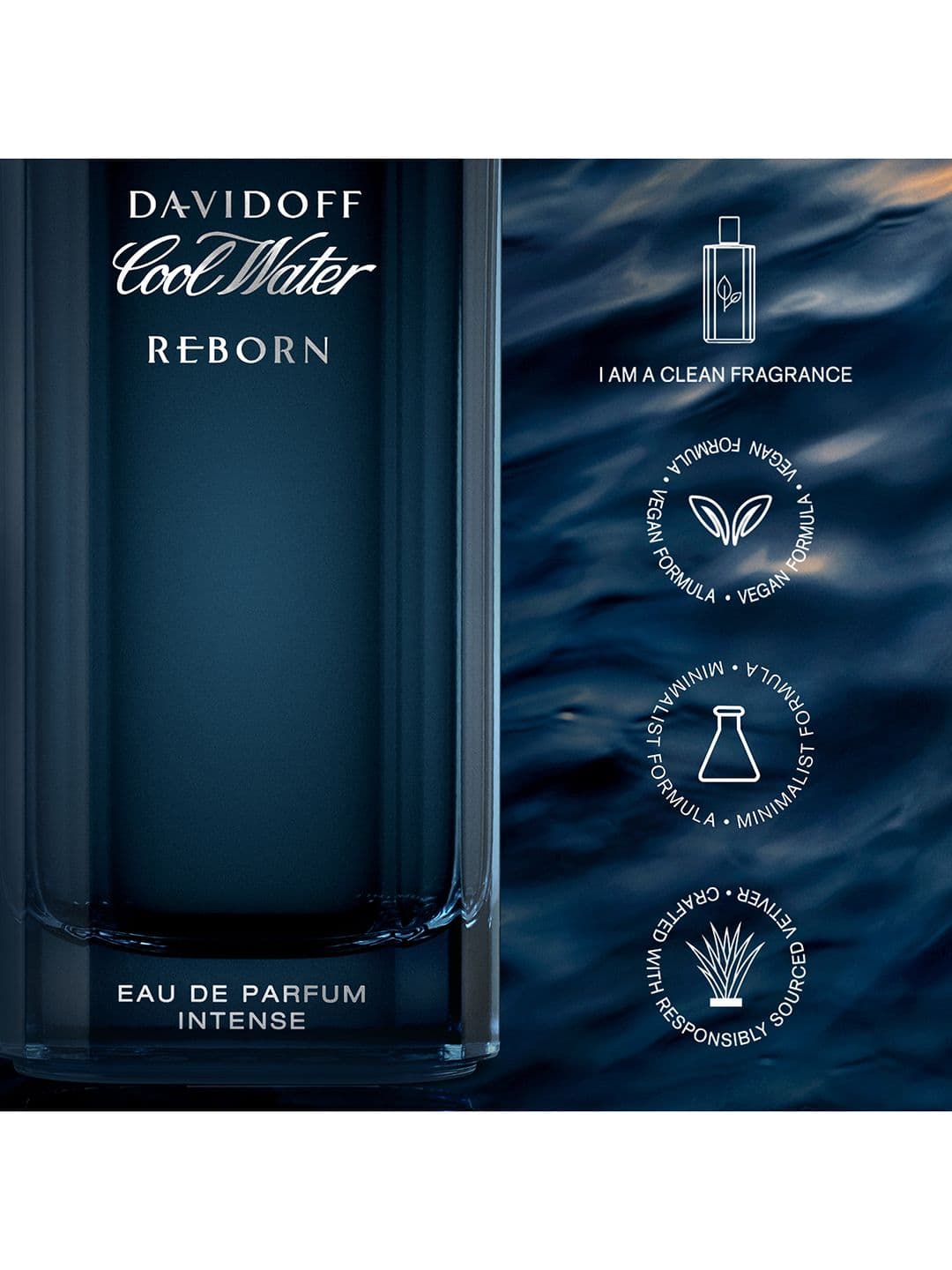 DAVIDOFF Men Cool Water Reborn Intense Eau de Parfum - 100ml