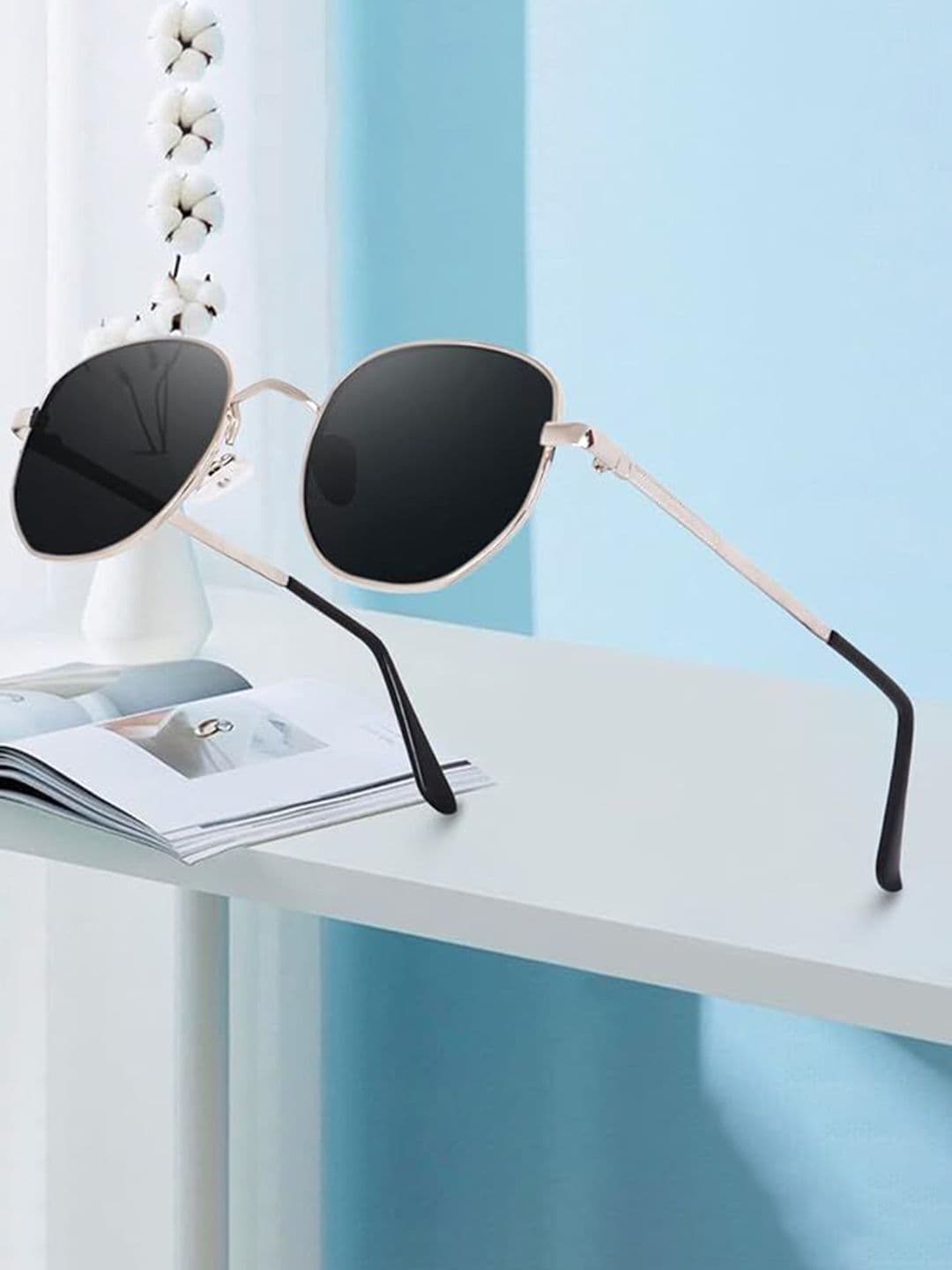 SPADEACES Unisex Rectangle Sunglasses with UV Protected Lens spadeaces pathan 01