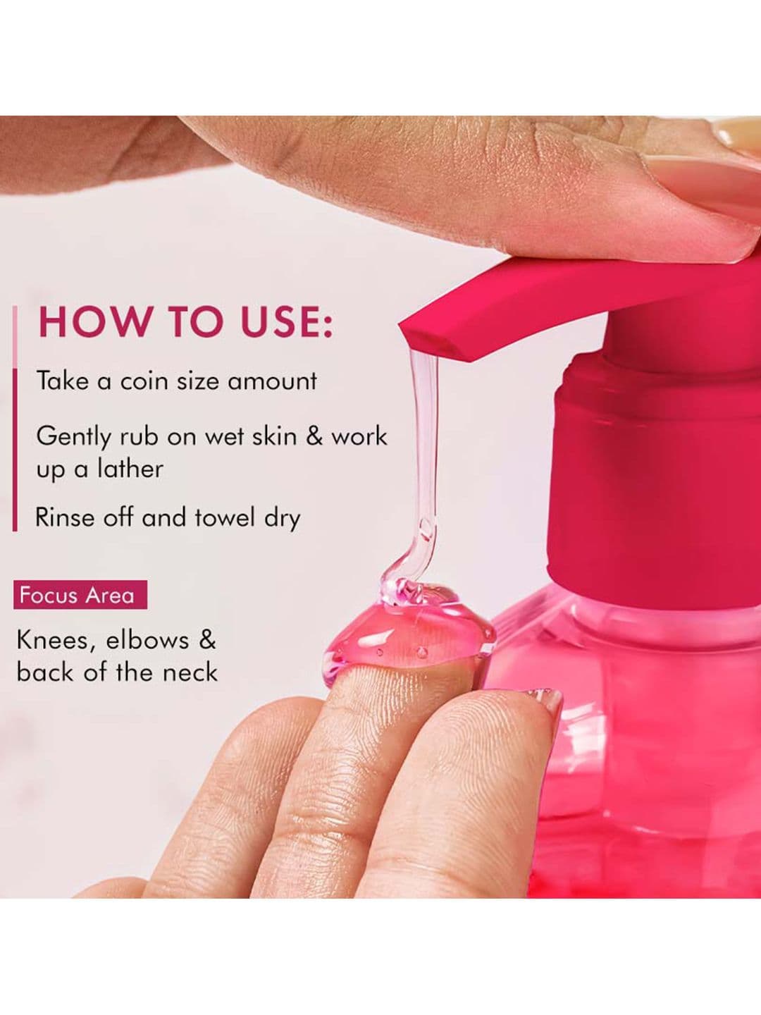 MCaffeine Brightening 5% Niacinamide & Raspberry Body Wash 300ml