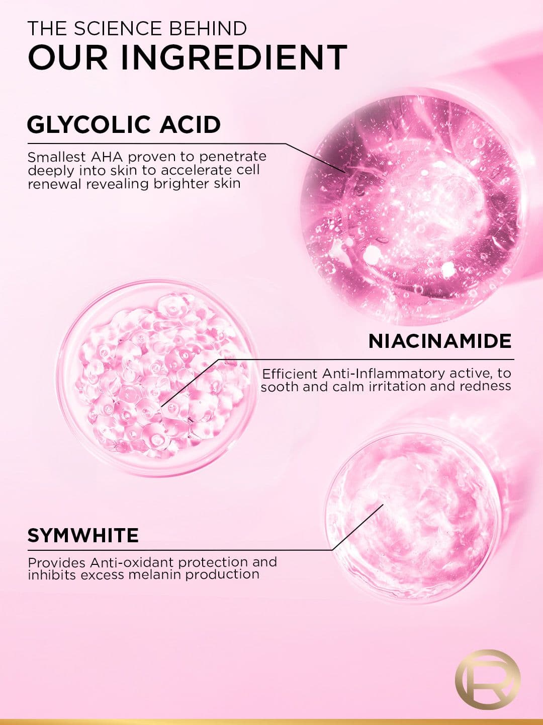 LOreal Paris Glycolic Bright Day Cream SPF 30 Brightens Skin & Reduces Dark Spots - 15ml