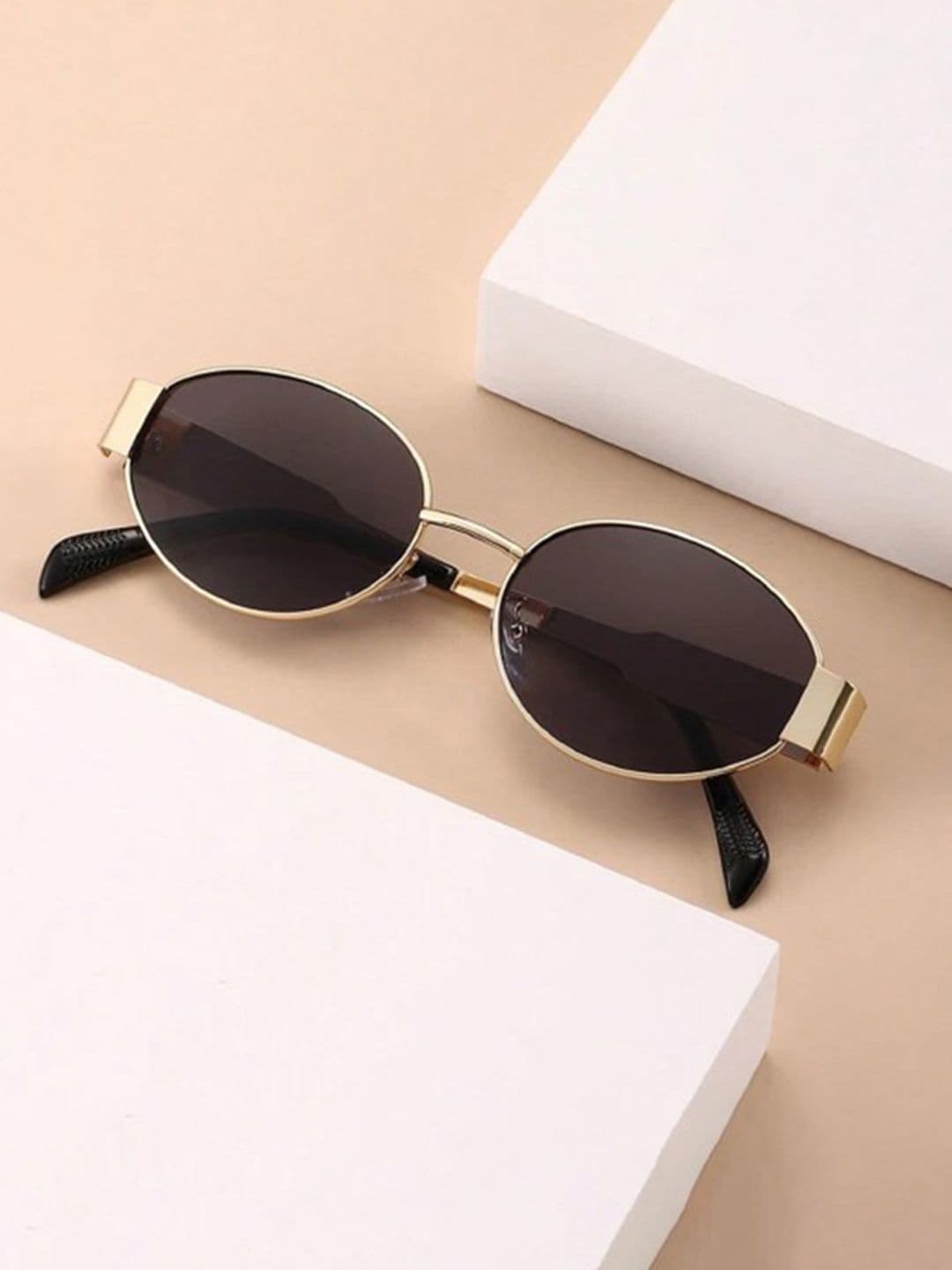 HAYDEN haiza Oval Sunglasses with UV Protected Lens