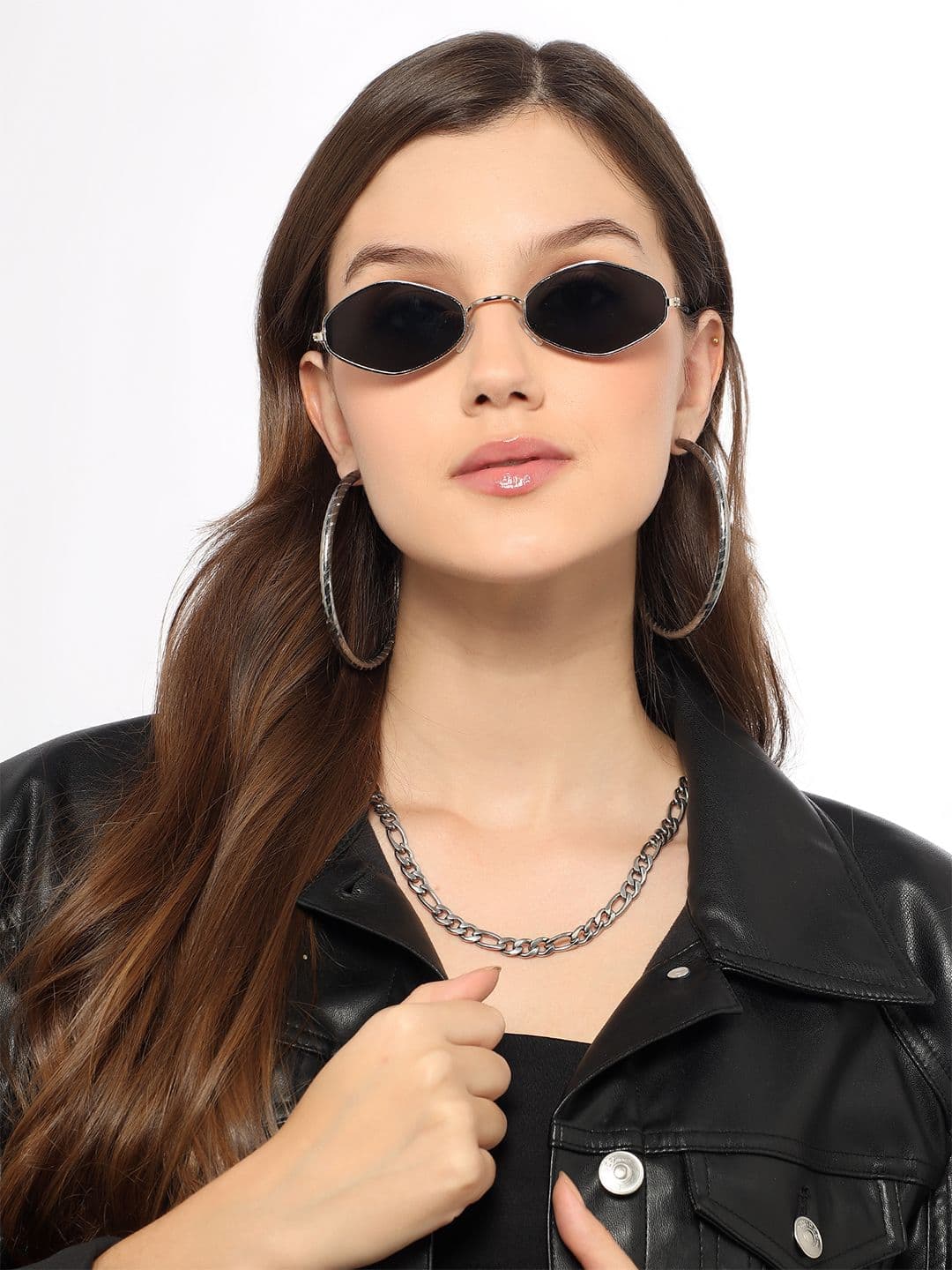 HAYDEN haiza Cateye Sunglasses with UV Protected Lens