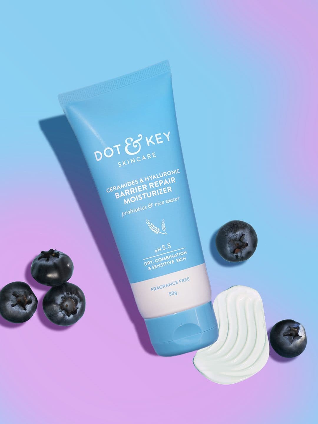 DOT & KEY Ceramides & Hyaluronic Barrier Repair Moisturizer - 50 g